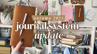 Journal System Update  What I'm Not Using and New Additions!