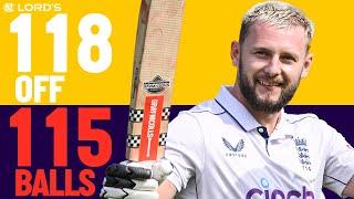 SIXTH FASTEST Test Ton at Lord's   | Gus Atkinson Smashes Maiden International Hundred 