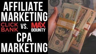 AFFILIATE MARKETING VS CPA MARKETING