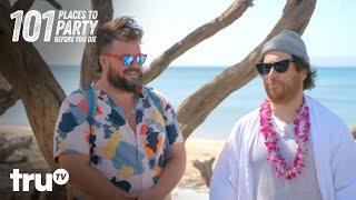 Jon Gabrus & Adam Pally Hang Ten in Hawaii (Clip) | 101 Places To Party Before You Die | truTV