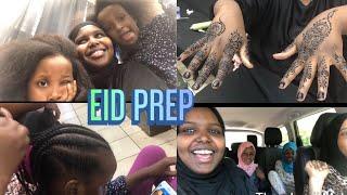 Eid Prep 2019 Somali hair braiding and henna