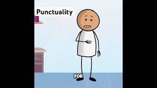 Punctuality at work is expected at the start of the day. Not the end of the day.