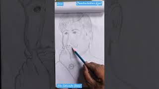 How to draw Chandrashekhar Azad ? Realistic Azad Drawing || Wait for end  ||#art #drawing #shorts