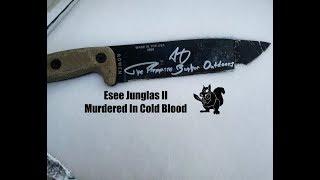 Esee Junglas II- How long will this broken knife last!