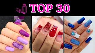  30 UNHAS DECORADAS COM GLITTER - Belas Inspirações