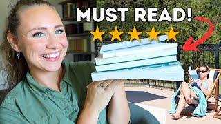 Reading the Newest Christian Books! my summer reading vlog️