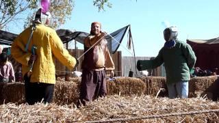 Jaymes and Josh fencing at the MN Renaissance Fest