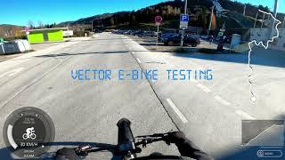 Vector e-bike prototype testing