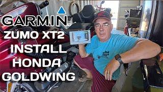 Garmin Zumo XT2 Motorcycle GPS Navigator Install | Honda Goldwing XT