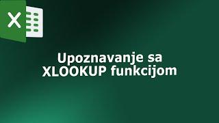 Excel funkcije   - XLOOKUP