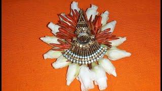 Bridal Flower Pendant | Flower Billai | DIY Decorative Flower Billai for easy hair styles