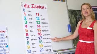 Languages: Counting to 20 in German