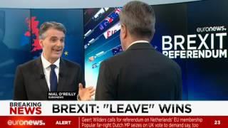 EU commissioner Günther Oettinger speaks to Euronews on Britain’s vote to leave the bloc