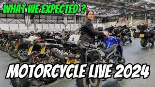 Female Motorcyclist: Motorcycle Live 2024 NEC