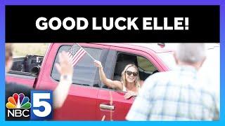 Elle St. Pierre gets send off ahead of Paris Olympics