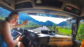 ASMR Girl Truck Driver /// Mercedes Actros L1953