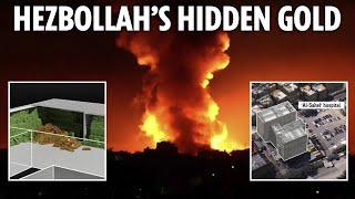 Israel strikes Hezbollah targets in Beirut as terror group's hidden stash of gold revealed