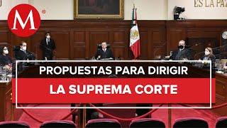 Las propuestas de los candidatos a la presidencia de la Suprema Corte