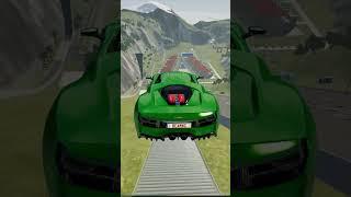 Cars VS stairs  | BeamNG.drive #shorts