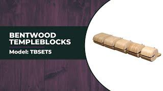 Bentwood Temple Blocks (Set of 5) Sound Sample