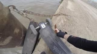 Contains Strong Language - Sometimes u just get lucky! Evolve Electric Skateboards crash accident