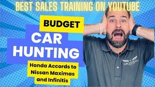 Budget Car Hunting: From Honda Accords to Nissan Maximas and Infinitis