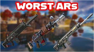 Revisiting Some of Fortnite's WORST ASSAULT RIFLES of ALL TIME...