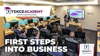 Tekce Academy |  First Step to Real Estate Business