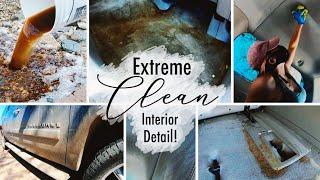 EXTREME Interior Detail! A Decade of Disgusting Build Up! COMPLETE DISASTER!