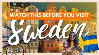 SWEDEN TRAVEL TIPS FOR FIRST TIMERS | 20+ Must-Knows Before Visiting Sweden + What NOT to Do!