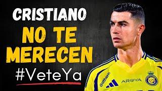 ¡VETE YA!  Cristiano Ronaldo NO puede seguir en Al Nassr • Otro Récord Mundial de Cristiano Ronaldo