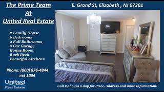 2 family homes for sale in Elizabeth NJ