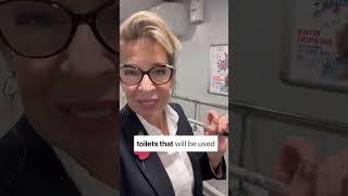 Katie Hopkins: In the VIP mens urinals. With my message to Nigel Farage and Reform