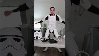 Full BODY Storm Trooper ARMOR #cosplay #starwars #stormtrooper #cosplayer #shorts #unboxing #asmr