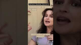 Helena Bonham Carter - Learning a poem a day