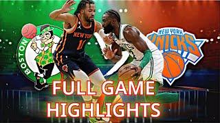 CELTICS Demolish KNICKS 