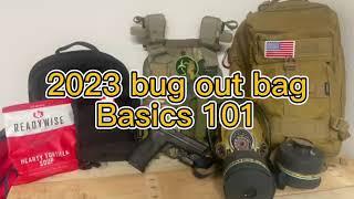 Prepper Bug Out Bag 101 Basics 2023