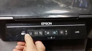 Epson l355 горят все индикаторы / в чем проблема / решение