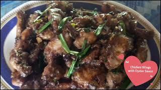 chicken wings with oyster sauce