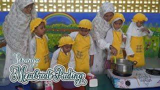 Serunya Membuat Puding bersama Siswa TKIT Al-Hikmah Cirebon