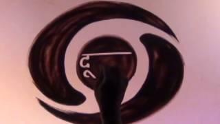 Sand art Doordarshan logo