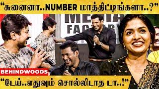 "எதுவும் சொல்லிடாத டா..!"உதயநிதி பேச ஆரம்பித்ததும் பதறியடித்து மேடைக்கு ஓடி வந்த விஷால்!...