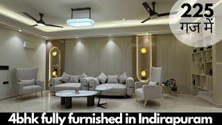 4 bhk fully furnished flat for sale in indirapuram|| 4bhk घर का सारा सामान फ्री मिलेगा||