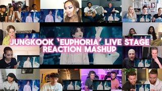 Jungkook - Euphoria Live | Reaction Mashup 彡