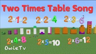 Two Times Table Song |  Multiplication Songs for Kids | Counting Songs for Kids