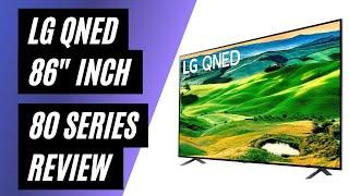 LG - 86" Class 80 Series QNED 4K UHD Smart webOS TV Review