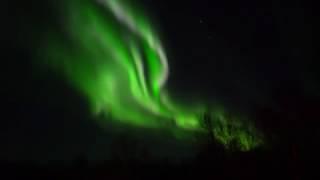 4k Real Time Aurora Borealis from Andøya, Vesterålen, Northern Norway