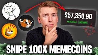 How To Snipe 100X MemeCoins on Solana, Base & Ethereum!