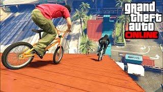 GTA 5 BMX PARK Stunts EP:1 (GTA 5 BMX PARK FUN MONTAGE)