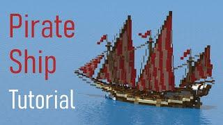 Minecraft Pirate Ship Tutorial